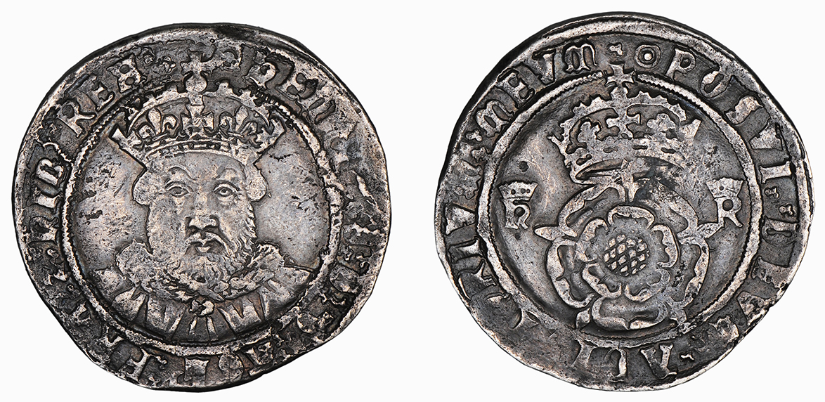 Henry VIII, Testoon 1544-7