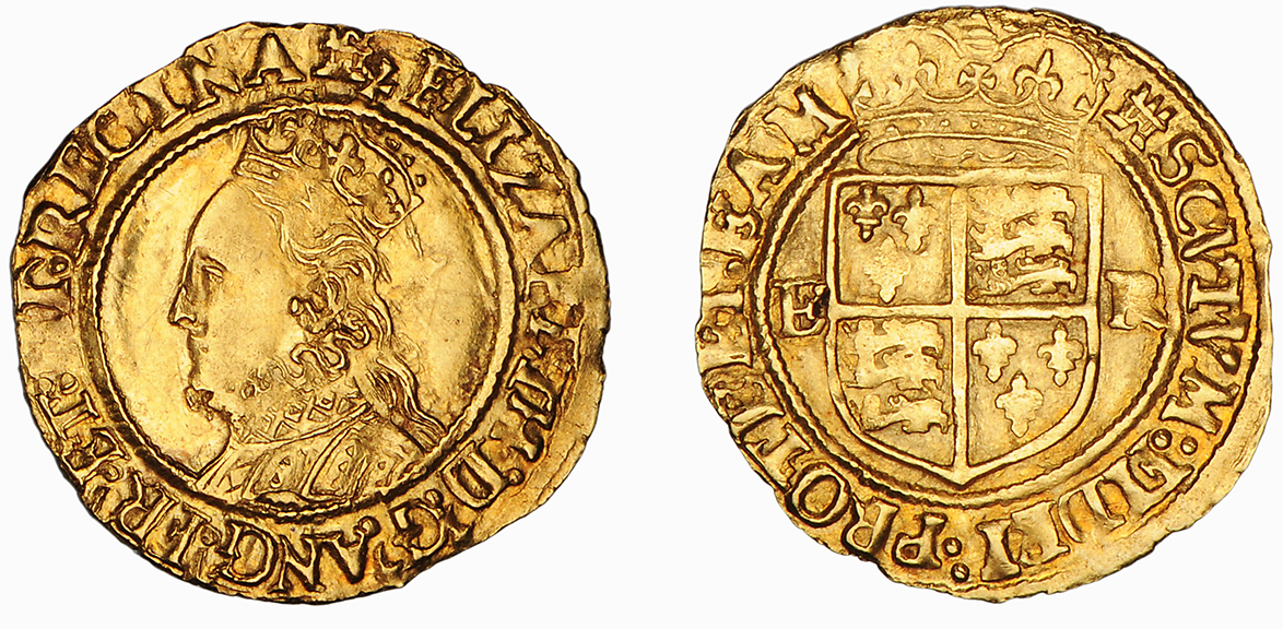 Elizabeth I, Halfcrown, 1569-71