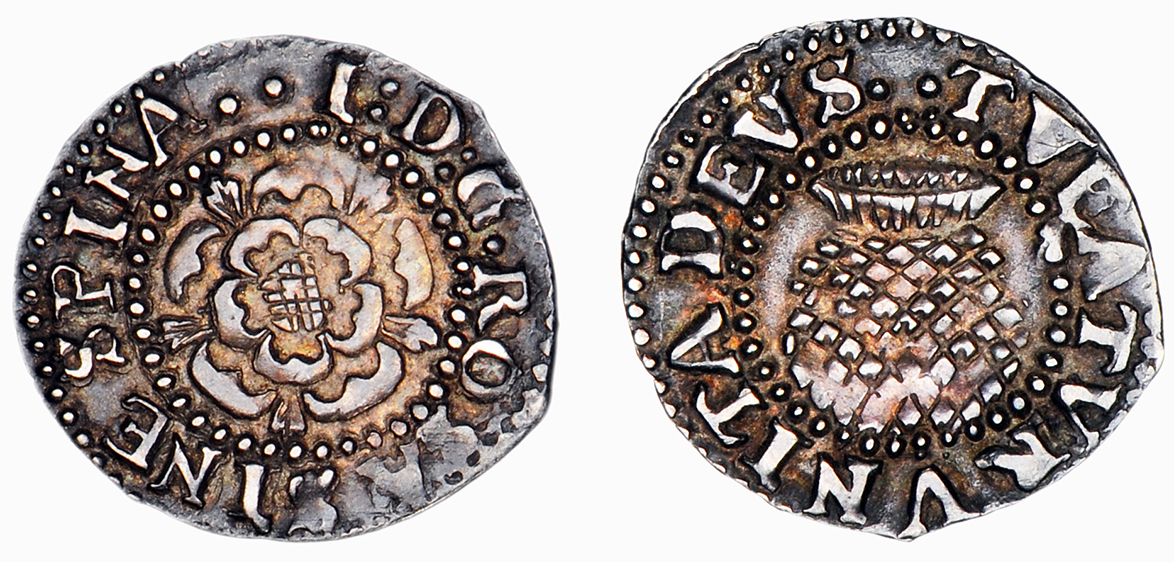 James I, Penny, 1619-25
