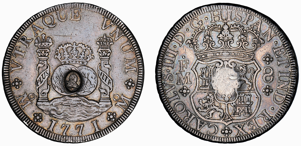 George III, Emergency Issue Dollar, 1771