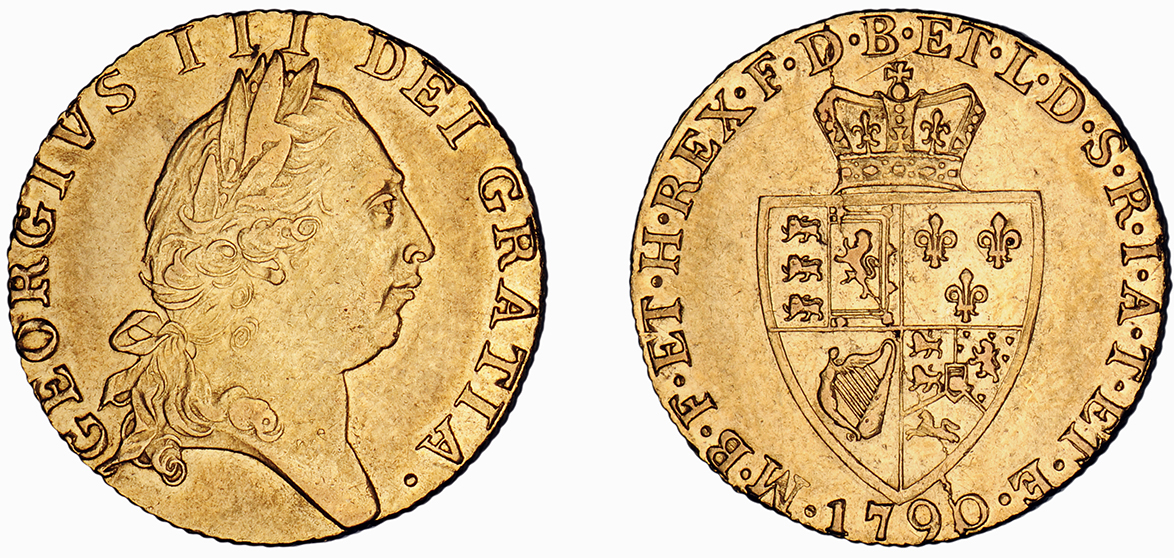 George III, Guinea, 1790
