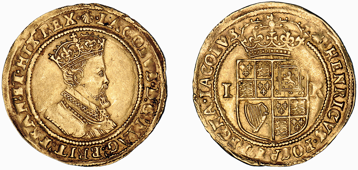 James I, Double Crown, 1606-7