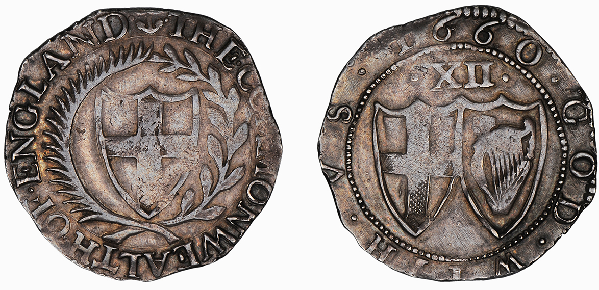 Commonwealth, Shilling, 1660