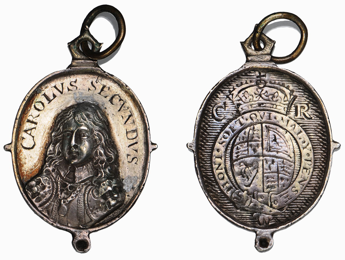 Charles II, Royalist Badge, 1660-85