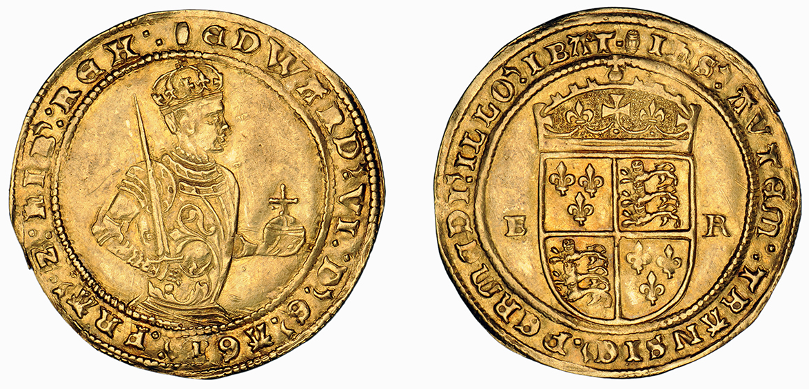Edward VI, Half-Sovereign, 1550-53