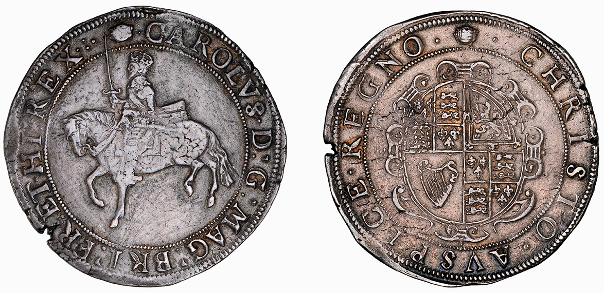 Charles I, Crown, 1636-38