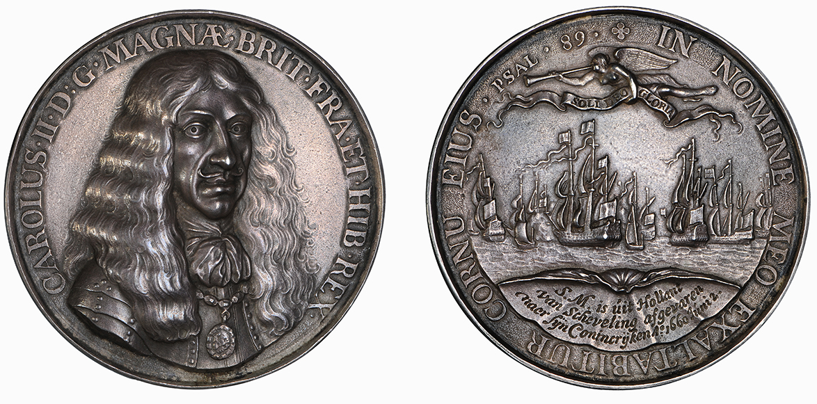 Charles II, Embarkation at Scheveningen, 1660