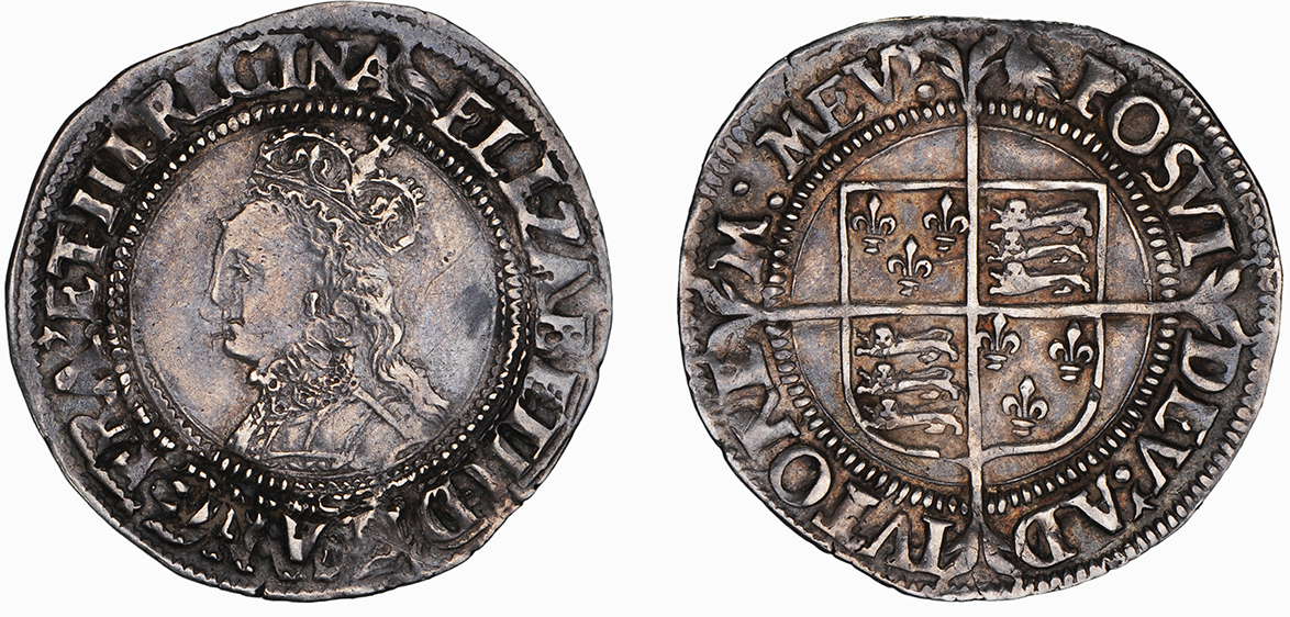 Elizabeth I, Groat, 1560-1