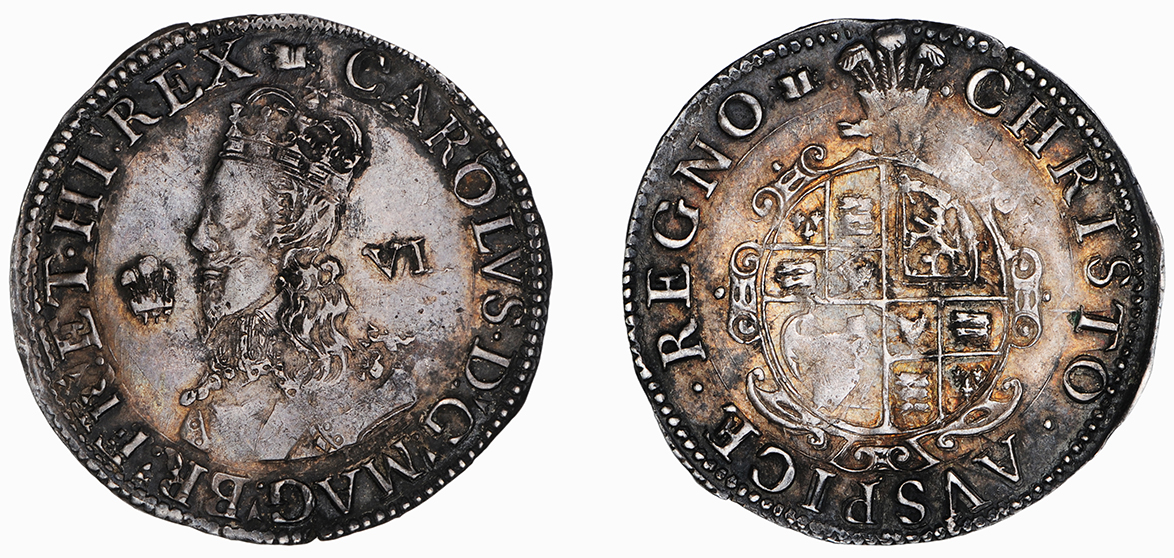 Charles I, Sixpence, 1638/9-42