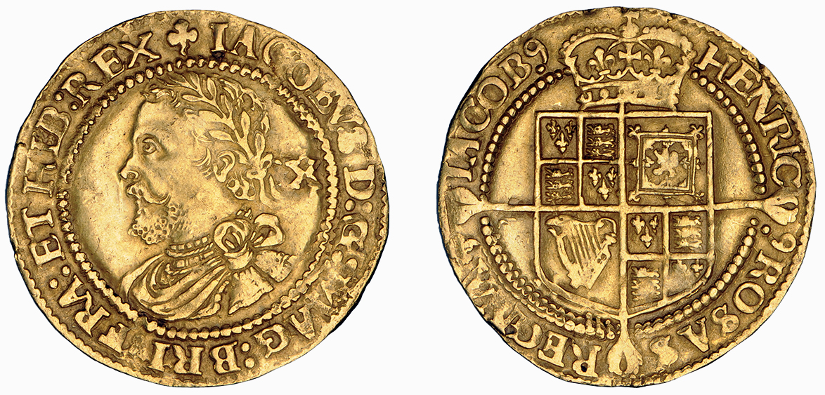 James I, Half-Laurel, 1603-25