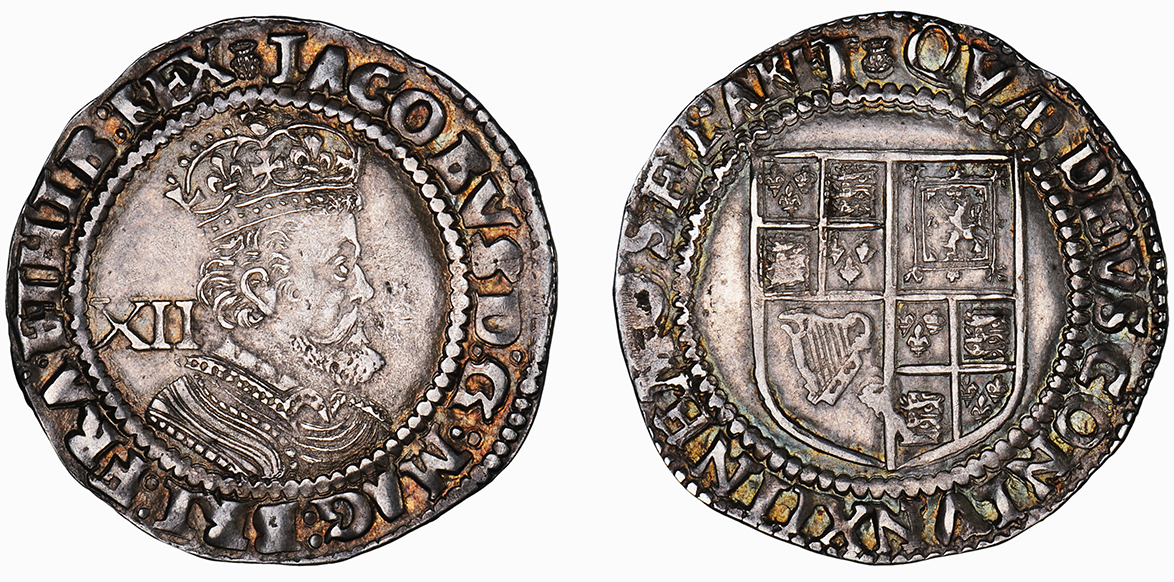 James I, Shilling, 1621-23