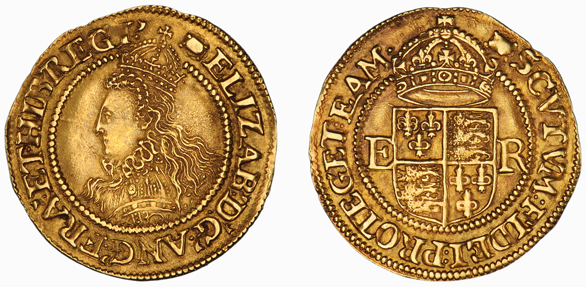 Elizabeth I, Crown, 1594-96