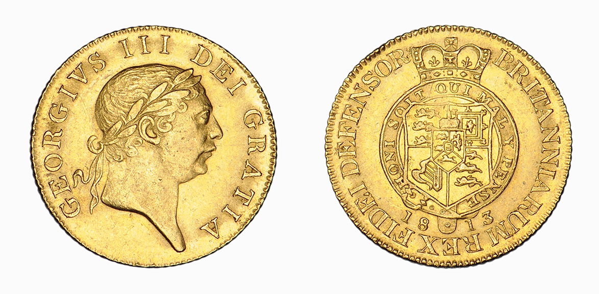 George III, Guinea, 1813