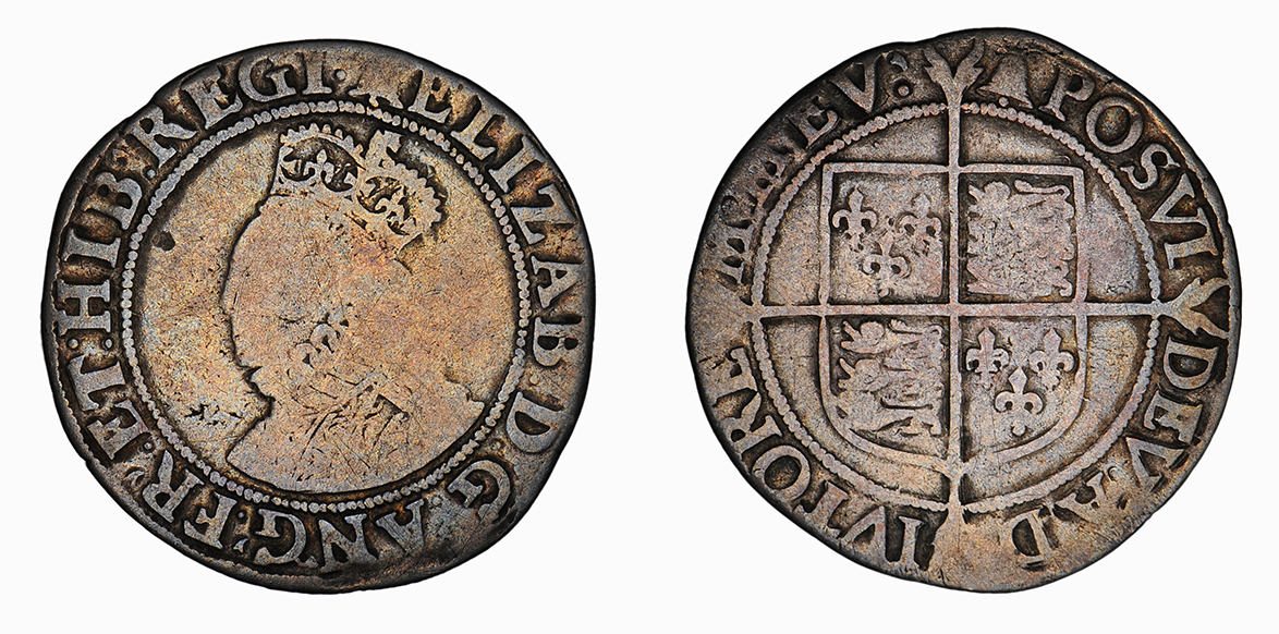 Elizabeth I, Shilling, 1582-3