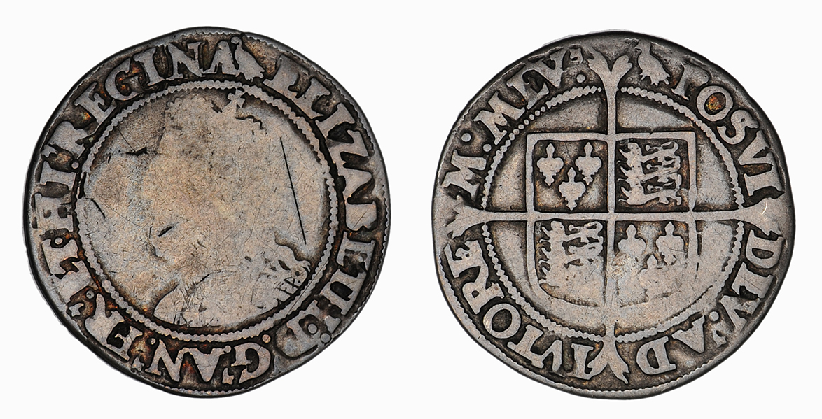 Elizabeth, Shilling, 1560-61