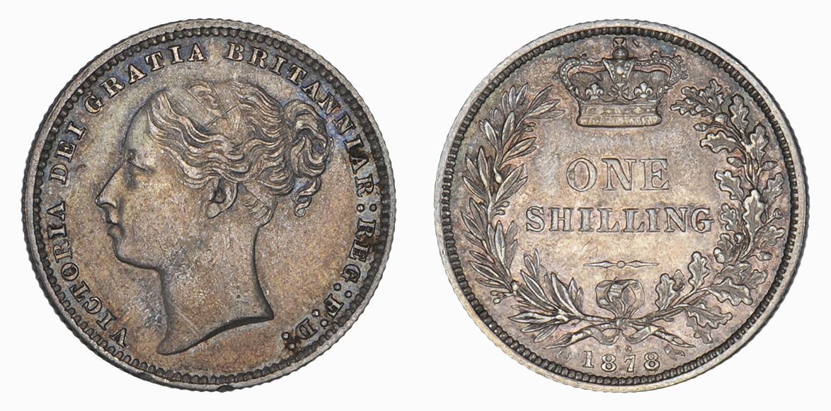 Victoria, Shilling, 1878