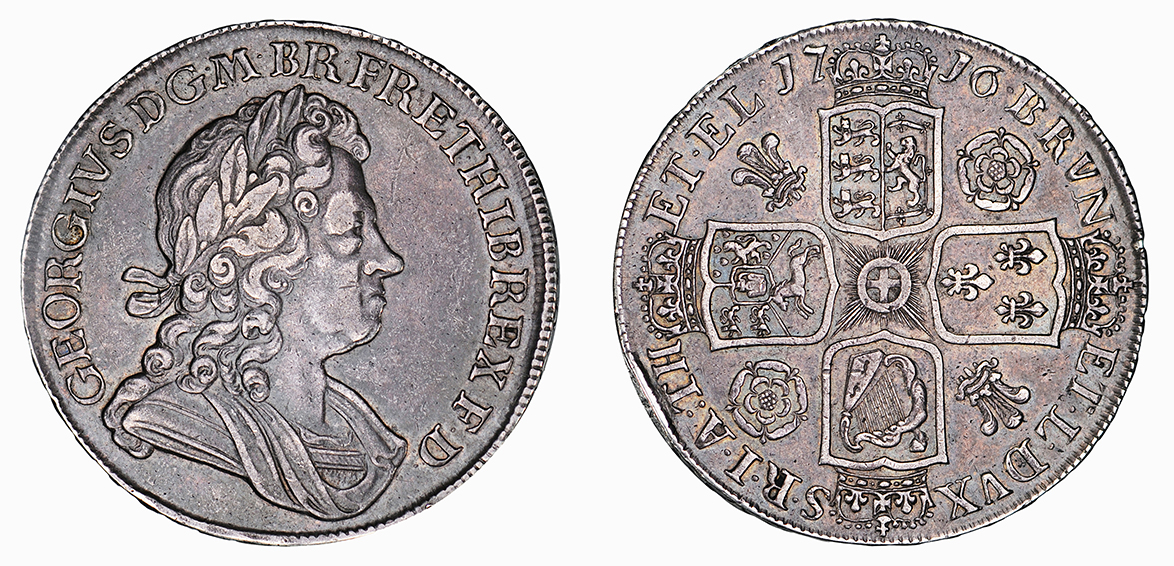 George I, Crown, 1716 SECUNDO