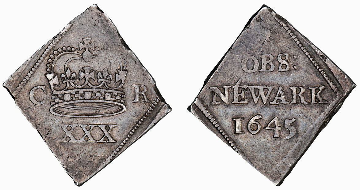 Charles I, Newark Halfcrown, 1645