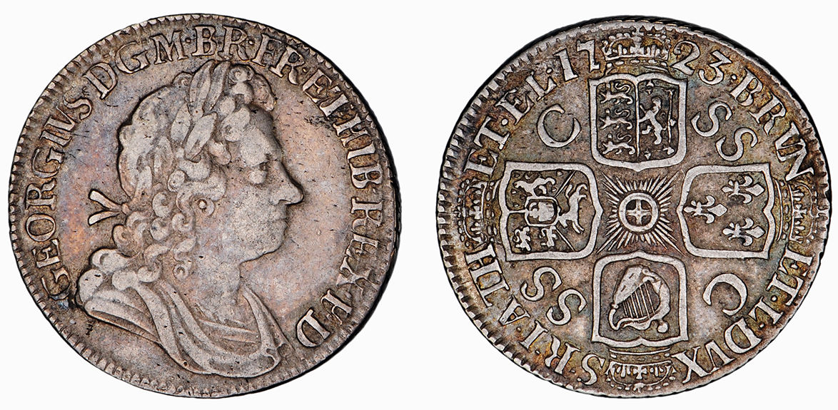 George I, Shilling, 1723