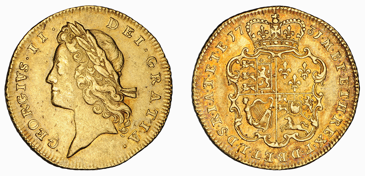 George II, Guinea, 1731