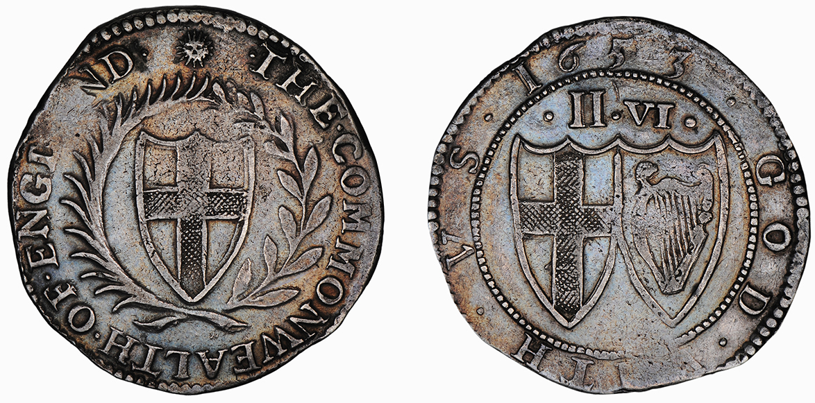 Commonwealth, Halfcrown, 1653