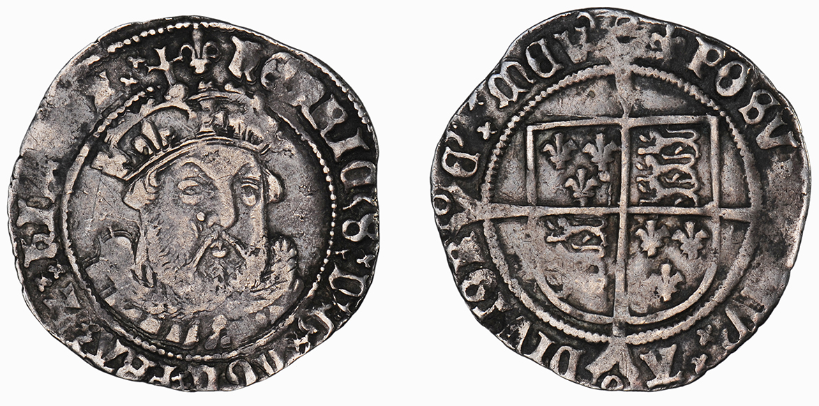 Henry VIII, Groat, 1544-47