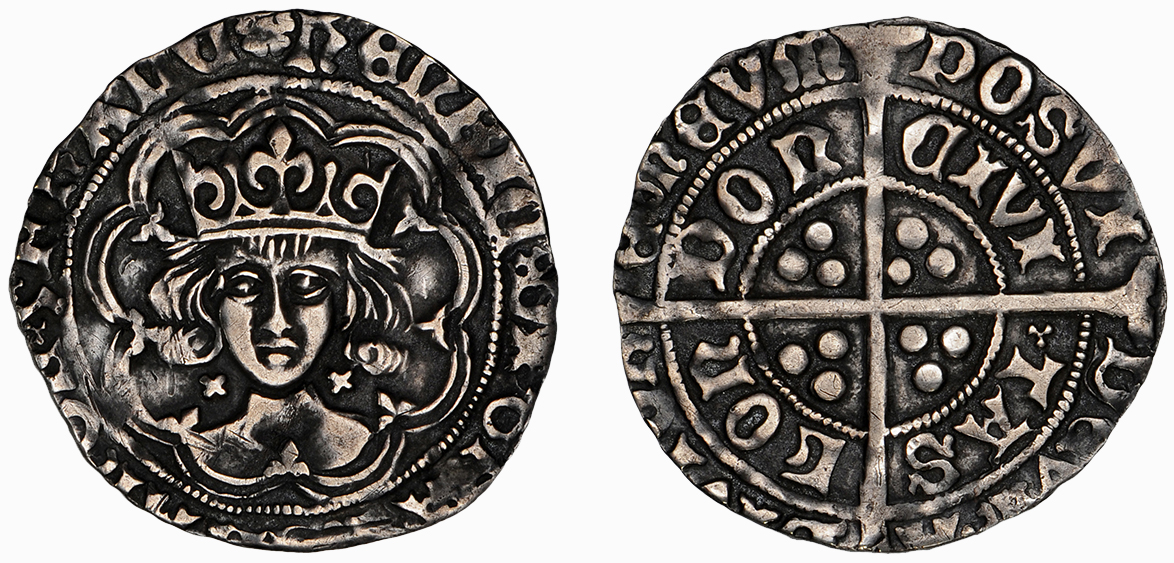Henry VII, Groat, 1485-1509