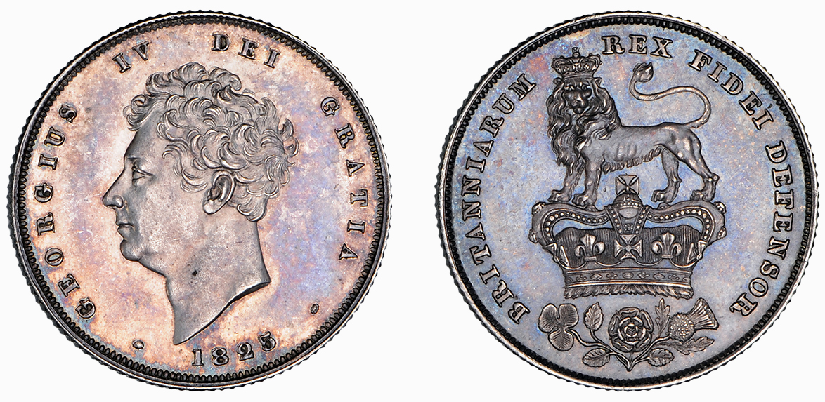 George IV, Proof Shilling, 1825