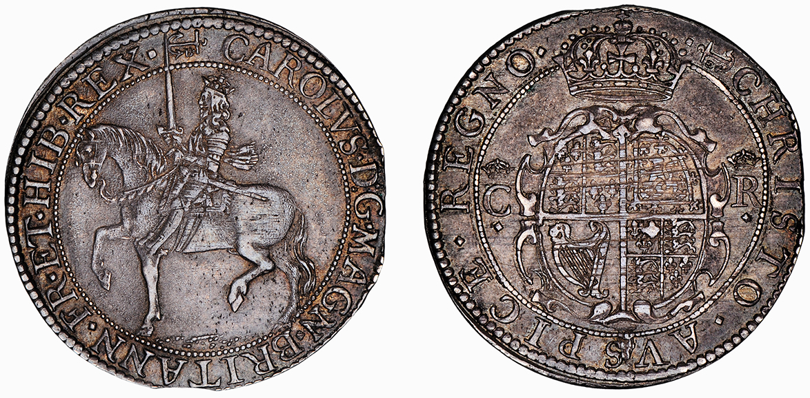 Charles I, Halfcrown, 1638-9