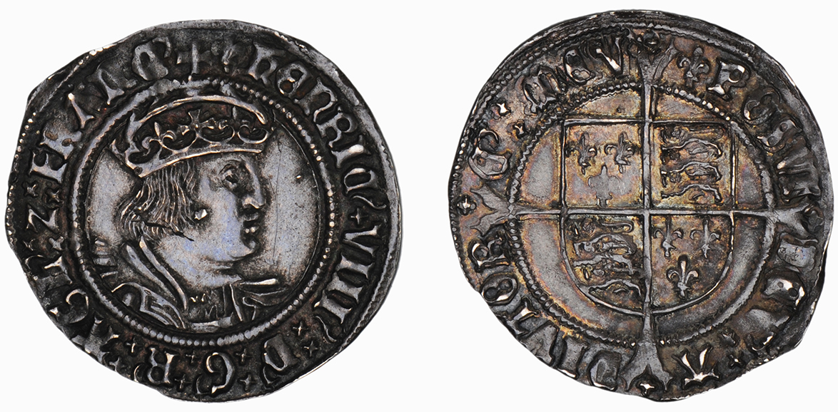 Henry VIII, Groat, 1526-44